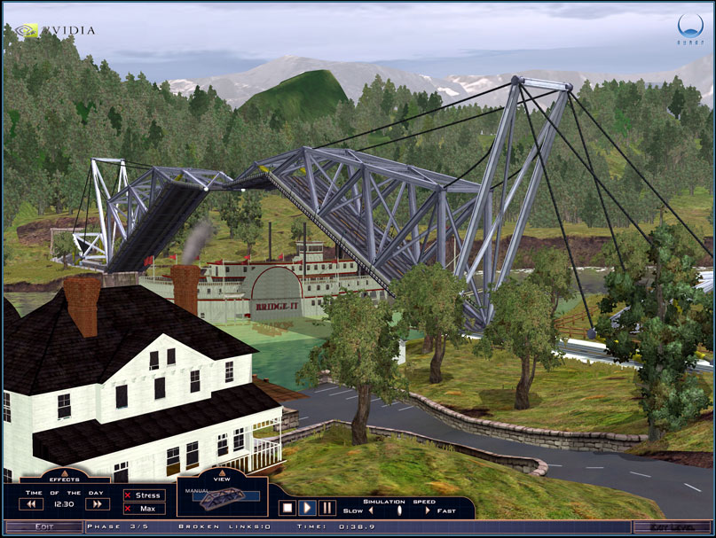 Screenshot of Bridge It